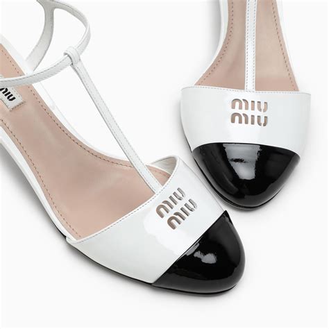 miu miu white|miu michu shoes.